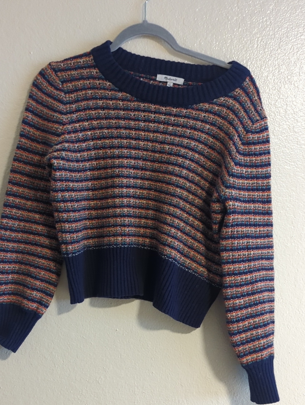 Cute Retro Madewell Wool Sweater medium